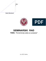 SEMINARSKI RAD - Alati I Naprave - Konstrukcija Alata Za Savijanje (Damir Muminovic) PDF