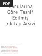 E-BOOK LIST (Sınırsız)