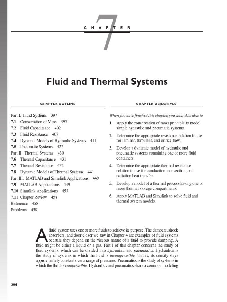 Fluid and Thermal Systems Overview | PDF | Fluid Dynamics | Laminar Flow