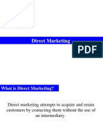 Direct Marketing: Chapter No. 08