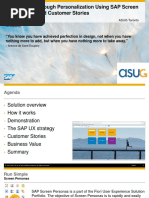 SAP Screen Personas