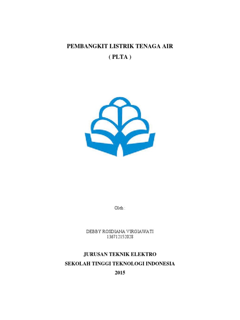Makalah Pembangkit Listrik Tenaga Air Pdf