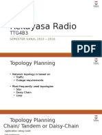 Topology Planning