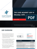 UDF Overview Presentation 1-28-16