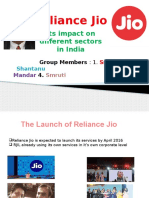 Reliance Jio & Its Impacts