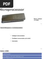 16 Bit Microprocessor: Nitin Kr. Dhakad 12115063