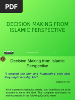 L10 Decision Making From Islamic Perspective