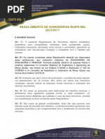 Honorário IBAPE 2016