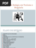 Plano de Estágio Em Turismo e Hotelaria