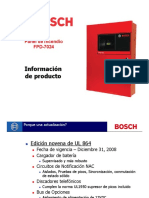 Panel IncendioFPD7024