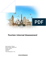 JUTA Tourism Internal Assessment