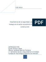 Proyecto de Aula Referenciado I Semestre Salud y Seguridad en El Trabajo