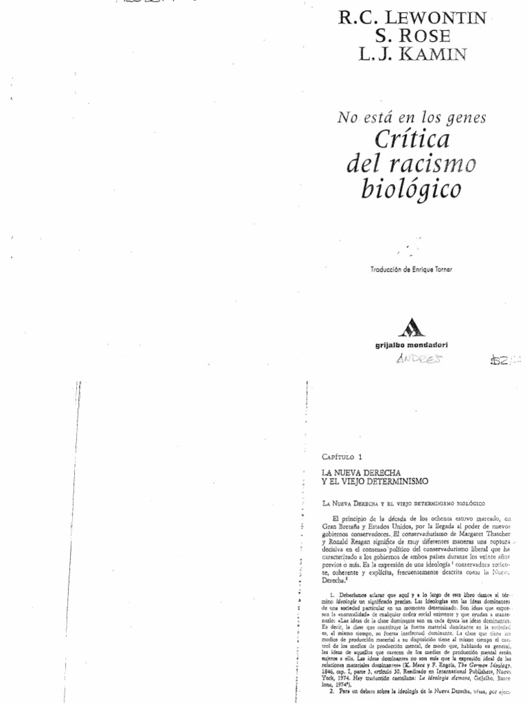 lewontin-rose-kamin-no-est-en-los-genes-cr-tica-del-racismo-biol-gico