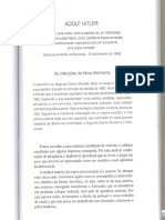 Discurso de Adolfo Hitler Proferido No Reichstag em 20 Fevereiro de 1938