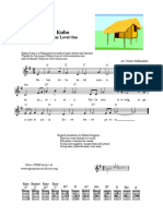 Bahay Kubo: Chordal Guitar Level One