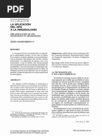 Uso Gps Arqueología