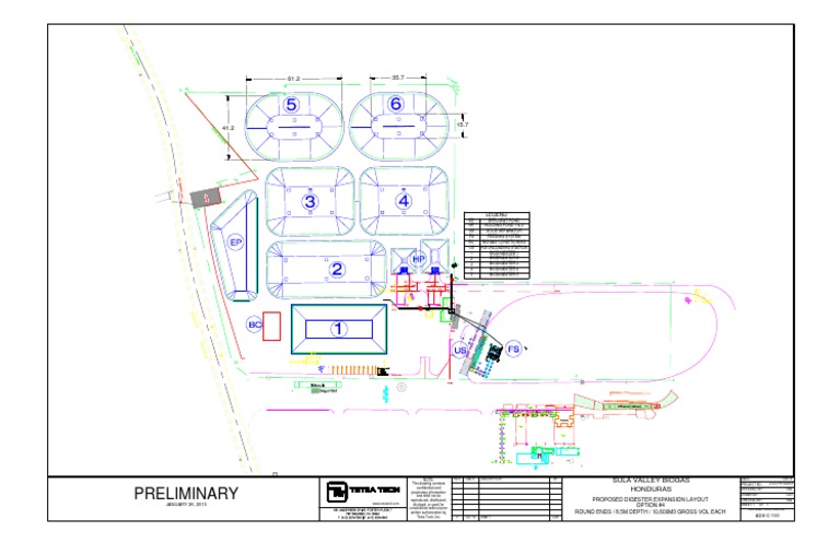 Proposed Biogas Digester Layout | PDF