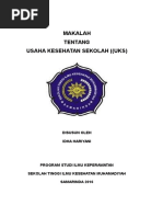 Download MAKALAH TENANG UKS by yanto hermansyah SN307368518 doc pdf