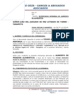 Arevalo Navarro Silvia Aumento de Alimentos