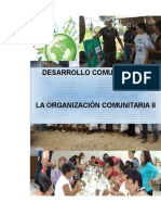 La Organización Comunitaria II