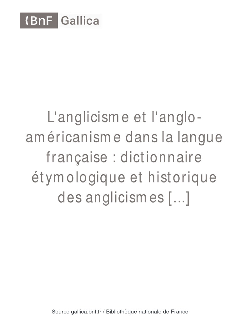 Dictionnaire Anglais Americain Pdf Dictionnaire Langue Francaise