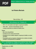 Aula 7 Higiene Seguranca e Bem Estar Do Trabalhador