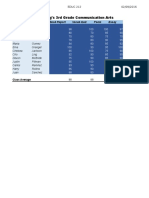 Excel Gradebook Spreadsheet