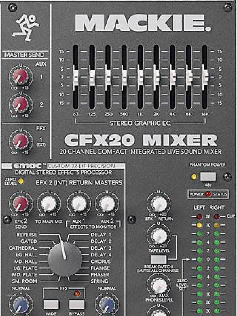 Mackie CFX20 Mixer
