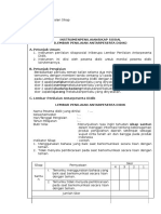 Contoh Instrumen Penilaian Sikap ANTAR PESERTA DIDIK