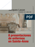 8 Presentaciones de Enfermos en Sainte-Anne [Jacques Lacan]