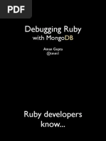 Download Debugging Ruby with MongoDB by Aman Gupta SN30739474 doc pdf