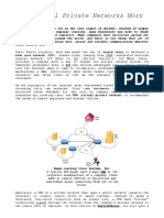 How Virtual Private Networks Work