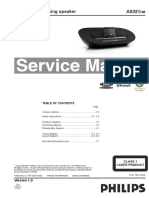 Philips AS351 Service Manual, Repair Schematics, Online Download