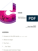 Test-Driven Development: Brian Rasmussen