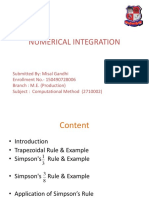 Numerical Integration_Misal Gandhi