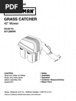 Craftsman LT2000 Bagger Installation Manual