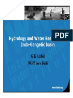 Hydrology and Water Resources of Indo-Gangetic Basin: G K Ambili