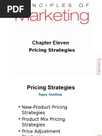 Chapter Eleven: Pricing Strategies