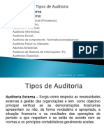 Tipos de Auditoria