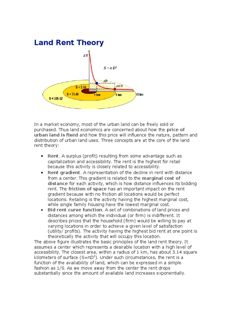 Landrenttheory | PDF