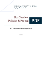 Bus Polices and Procedures v 1.7