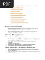 B1-Management Control Systems in Corporate Governance