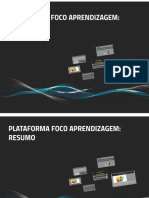 PDF com resumo e complemento da apresentação sobre a Plataforma Foco Aprendizagem