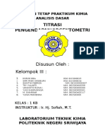 Laporan Tetap 08 - Titrasi Pengendapan (Argentometri)