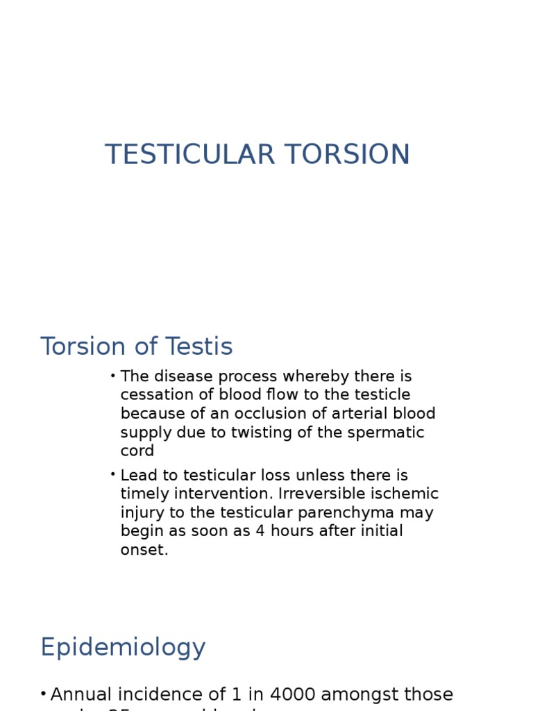 Testicular Torsion Surgery Price A Comprehensive Guide For 2024 - r6cn1hf