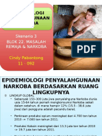 Cindy-Epidemiologi Penyalahgunaan Napza