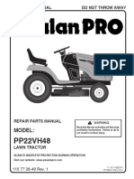 Poulan Pro PP22VH48