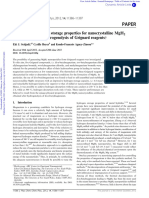 Remarkable hydrogen storage properties for nanocrystalline MgH2 synthesised by the hydrogenolysis of Grignard reagents