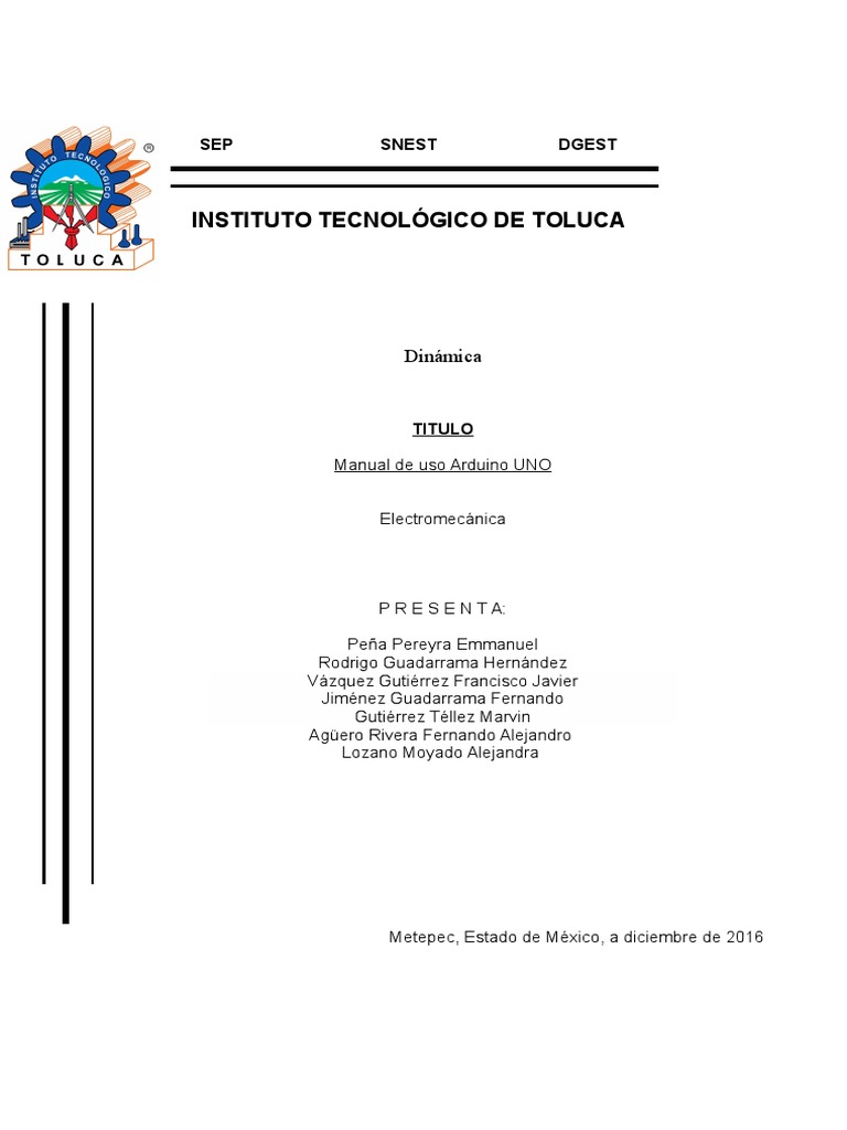 Manual de Uso de Arduino UNO | PDF | Arduino | Microcontrolador