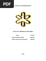 Radiação de Corpo Negro (Relatório)